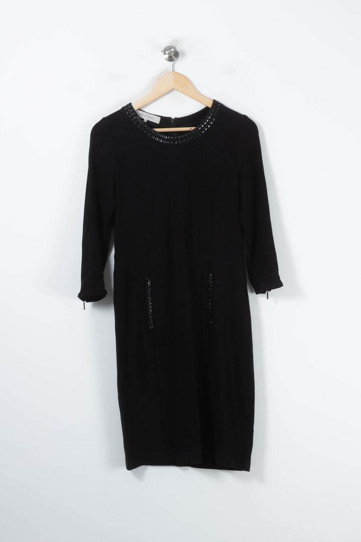 Robe Midi Noire - Taille L/40 de la marque Gerard Darel | PARAD88347 - Vendu par Paradigme - Image 2