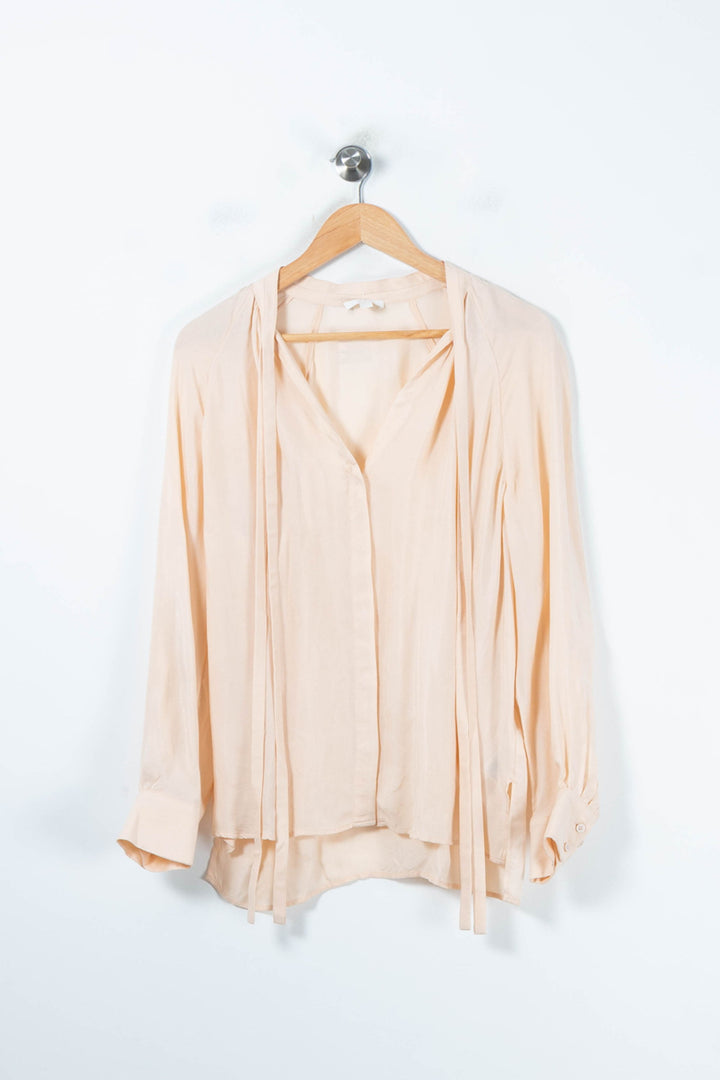 Blouse Beige - Taille M/38 de la marque COS | PARAD88353 - Vendu par Paradigme - Image 2