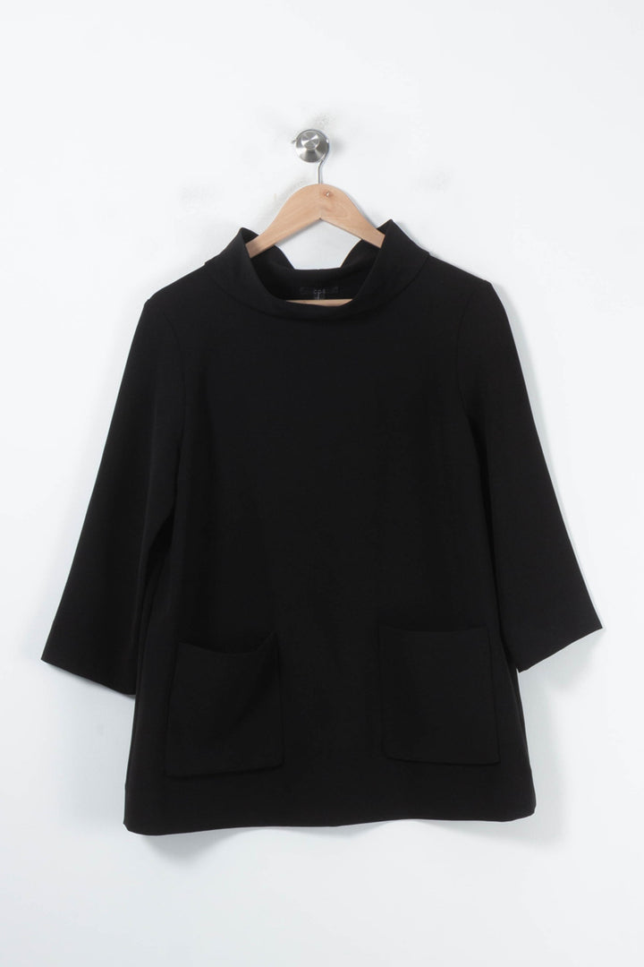 Blouse Noire - Taille L/40 de la marque COS | PARAD88361 - Vendu par Paradigme - Image 2