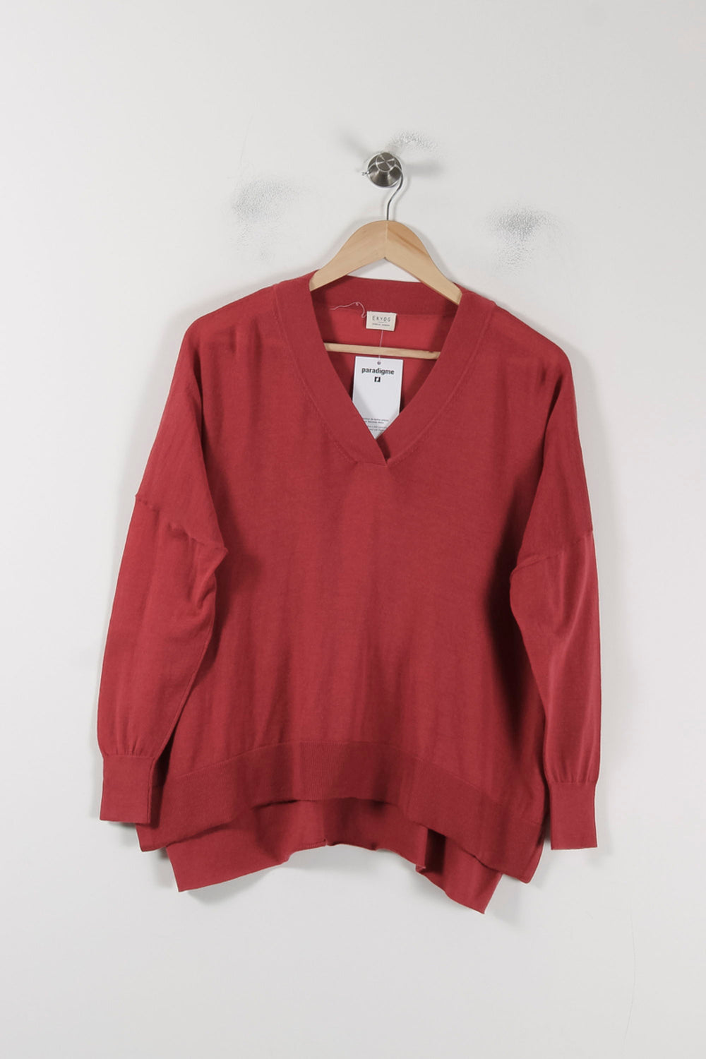 Pull Bordeaux - Taille XS/34 de la marque Ekyog | PARAD88376 - Vendu par Paradigme - Image 2