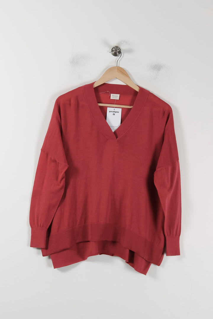 Pull Bordeaux - Taille XS/34 de la marque Ekyog | PARAD88376 - Vendu par Paradigme - Image 2