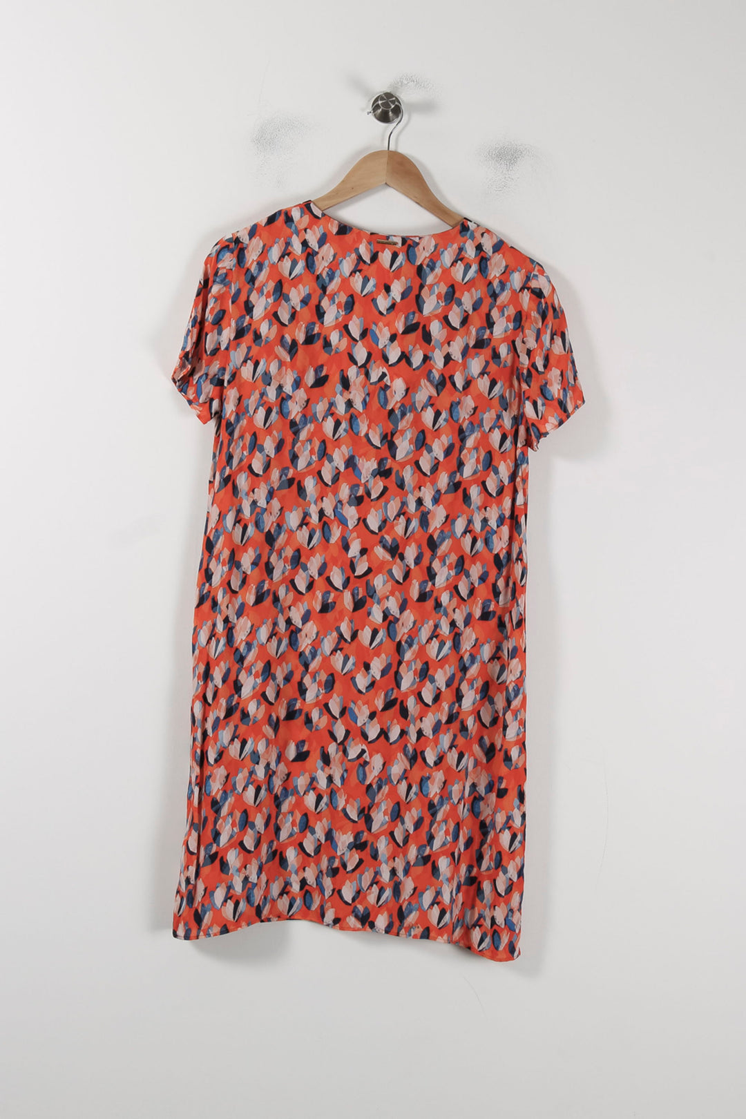 Robe Droite Orange et Bleue - Taille L/40 de la marque One Step | PARAD88379 - Vendu par Paradigme - Image 4