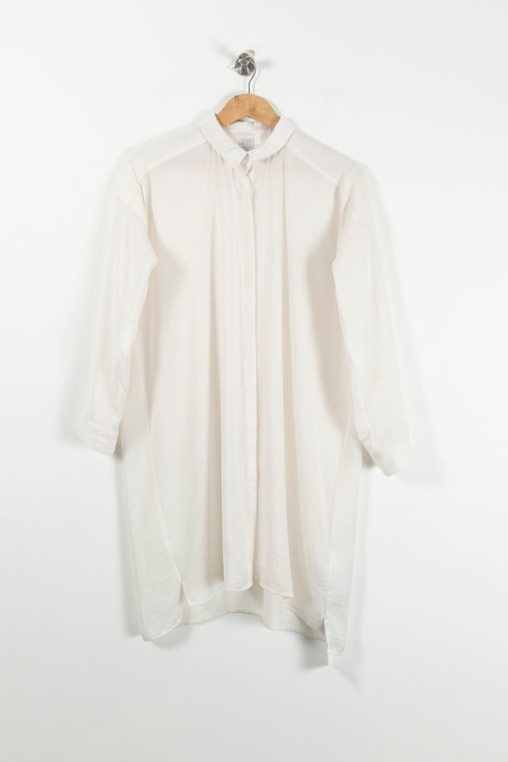 Robe Chemise Blanche - Taille S/36 de la marque Karl Marc John | PARAD88382 - Vendu par Paradigme - Image 2