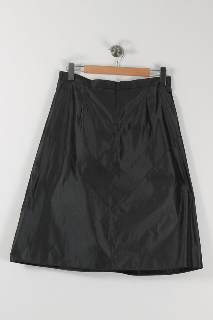 Jupe Mi Longue Noire - Taille M/38 de la marque Max Mara | PARAD88385 - Vendu par Paradigme - Image 4