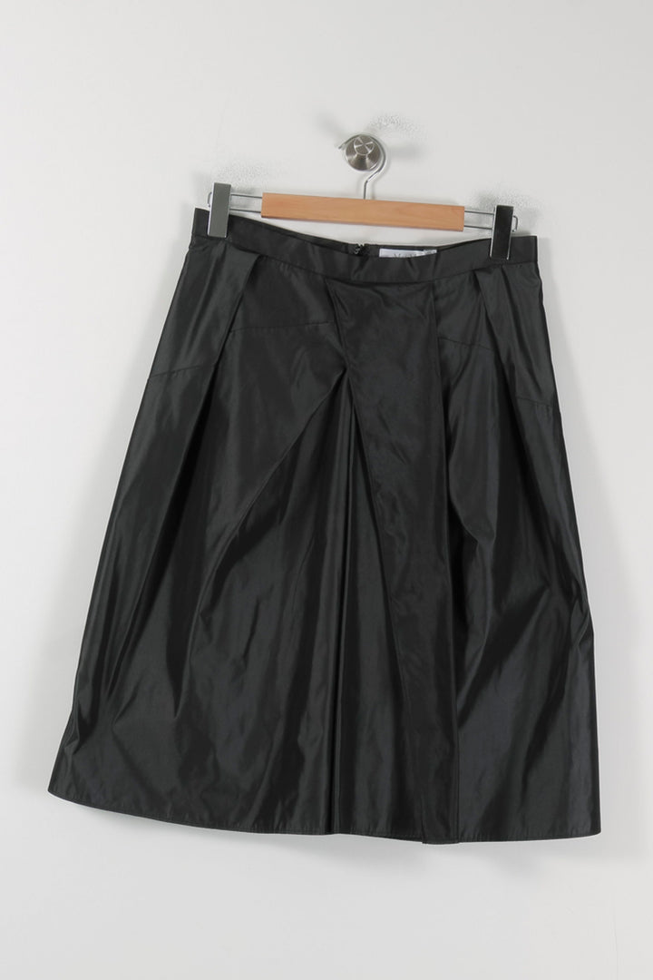 Jupe Mi Longue Noire - Taille M/38 de la marque Max Mara | PARAD88385 - Vendu par Paradigme - Image 2