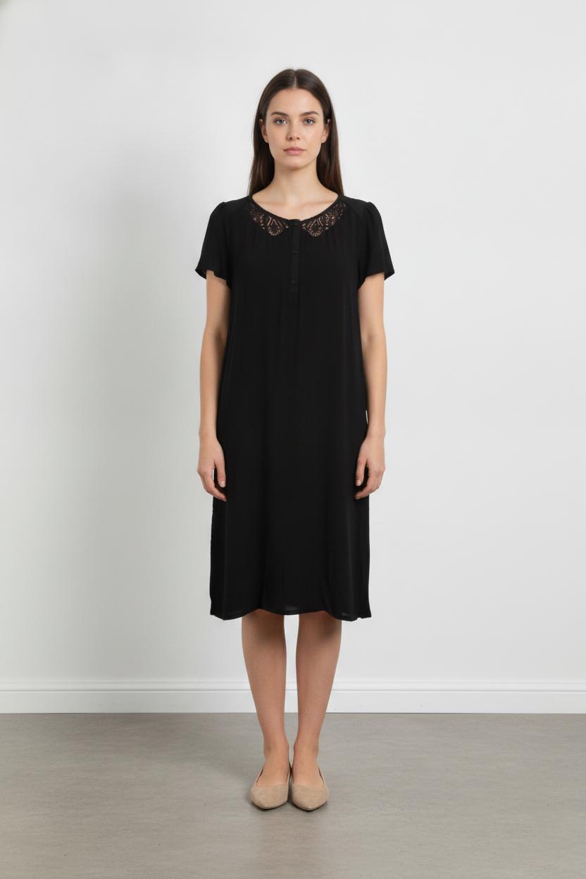 Robe Noire - Taille XL/42 de la marque Pablo | PARAD88389 - Vendu par Paradigme - Image 1