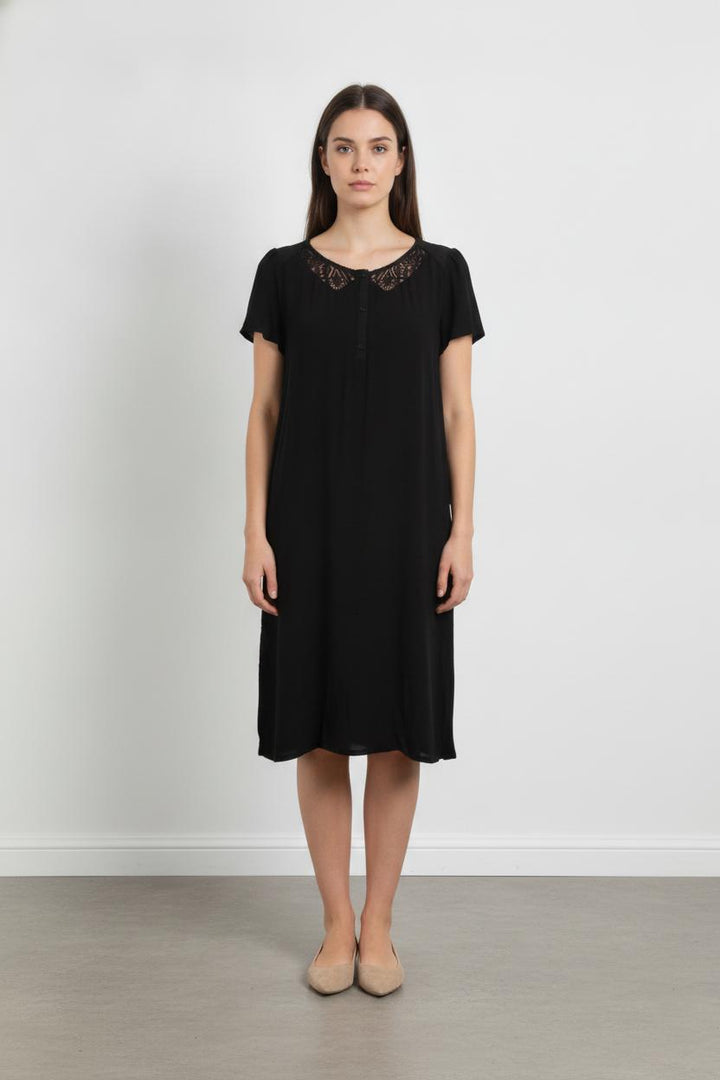 Robe Noire - Taille XL/42 de la marque Pablo | PARAD88389 - Vendu par Paradigme - Image 1