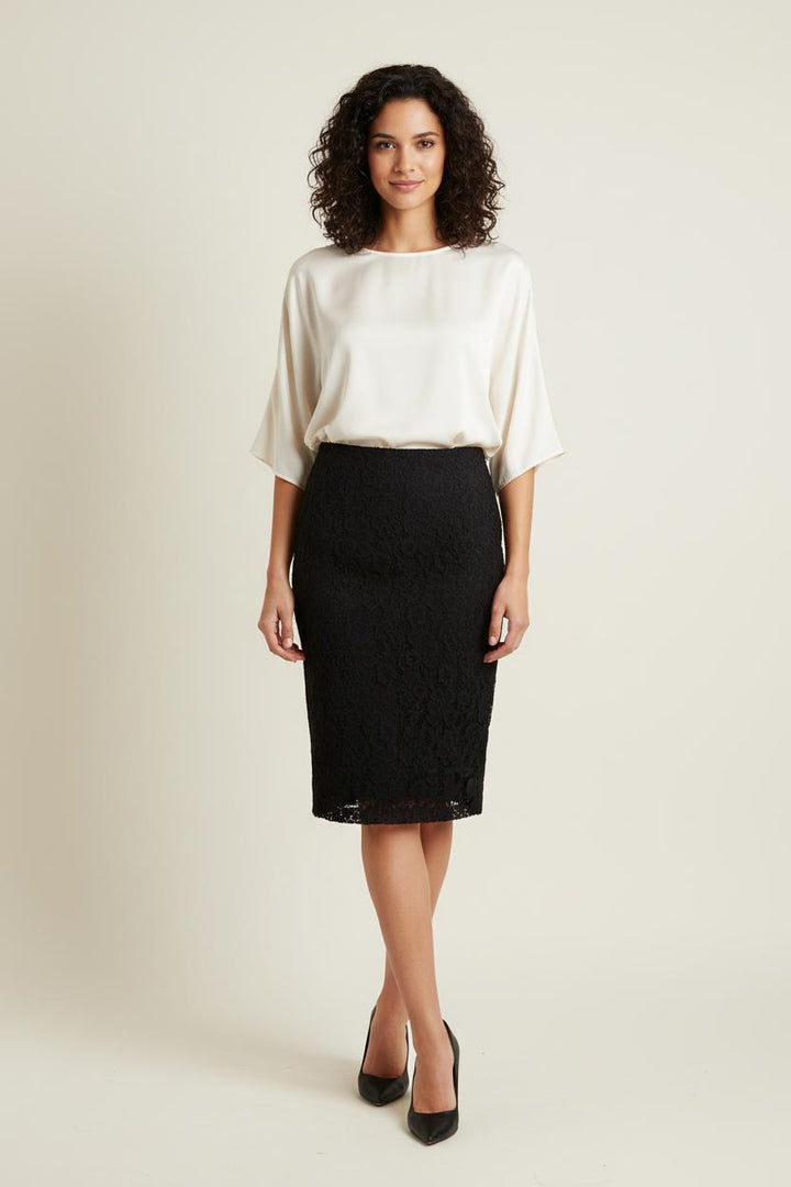 Jupe Crayon Noire - Taille XL/42 de la marque Max Mara | PARAD88391 - Vendu par Paradigme - Image 1