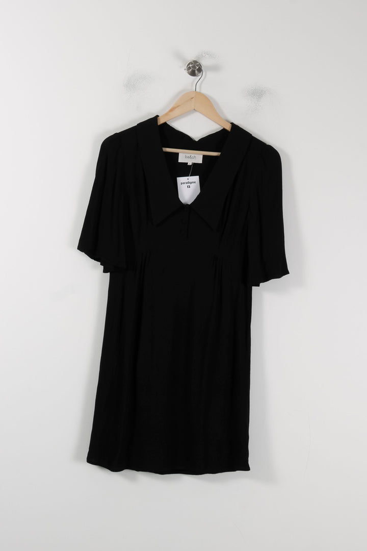 Robe Courte Noire - Taille M/38 de la marque ba&sh | PARAD88398 - Vendu par Paradigme - Image 2