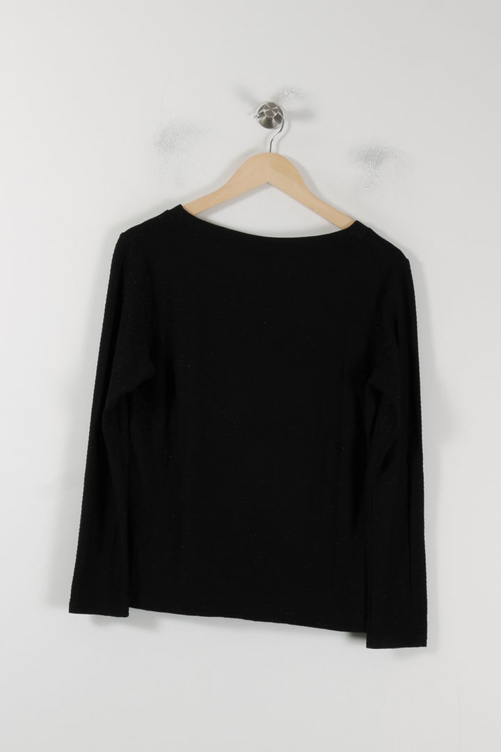 Cardigan Noir - Taille S/36 de la marque I.Code | PARAD88405 - Vendu par Paradigme - Image 4