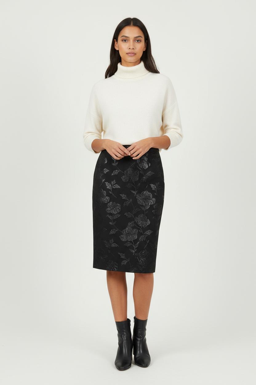 Jupe Crayon Noire - Taille M/38 de la marque Paul & Joe | PARAD88416 - Vendu par Paradigme - Image 1