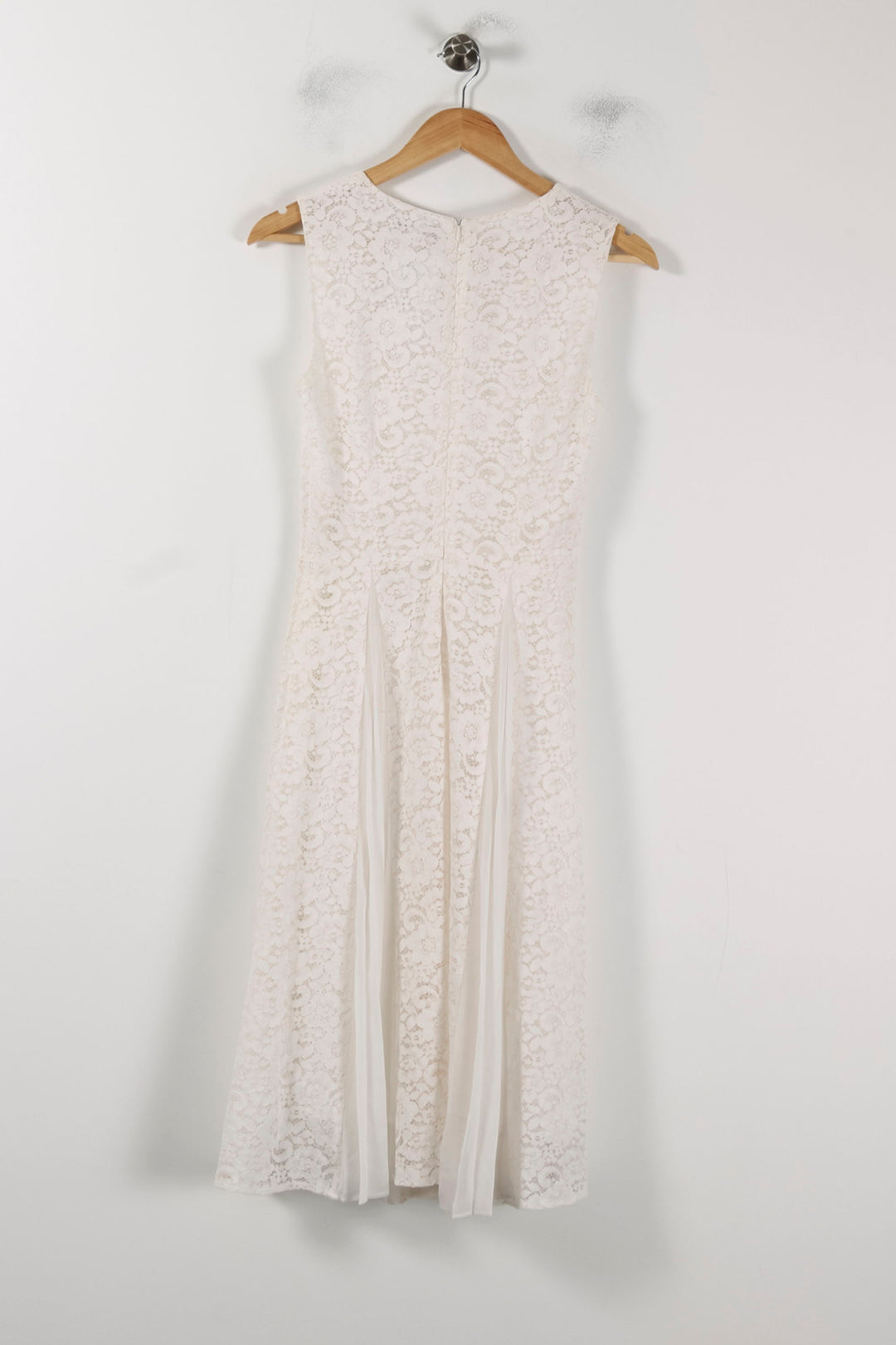 Robe Midi Blanche - Taille S/36 de la marque Derhy | PARAD88417 - Vendu par Paradigme - Image 4