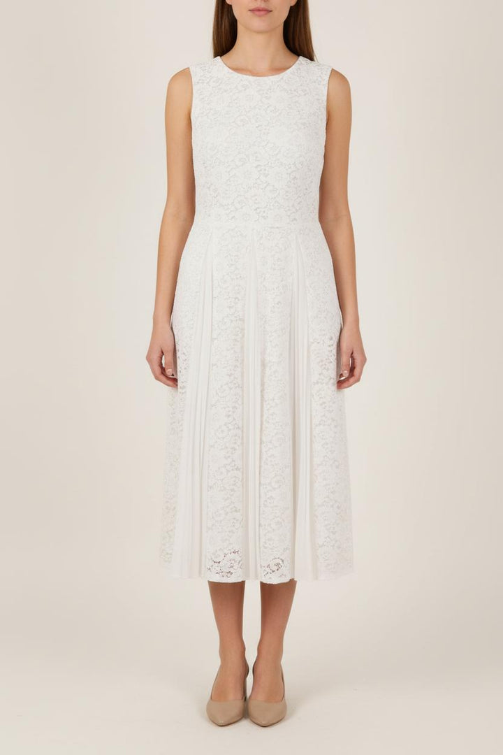 Robe Midi Blanche - Taille S/36 de la marque Derhy | PARAD88417 - Vendu par Paradigme - Image 1