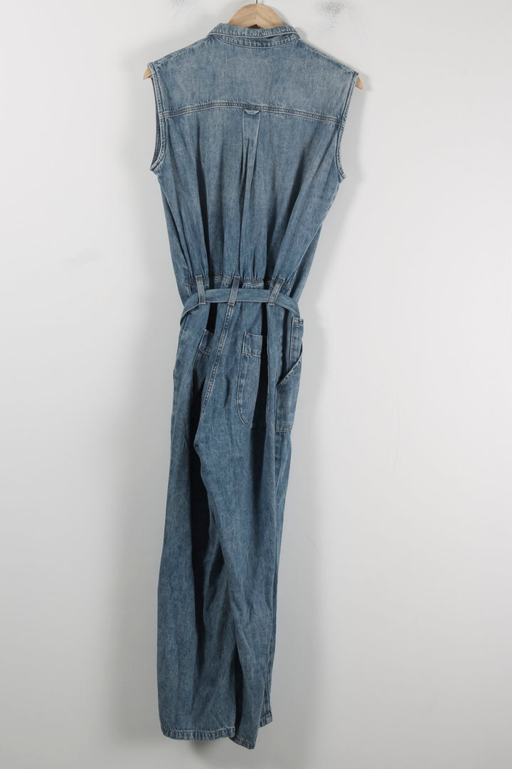 Combinaison Sans Manches Bleue - Taille S/36 de la marque American Vintage | PARAD88418 - Vendu par Paradigme - Image 4