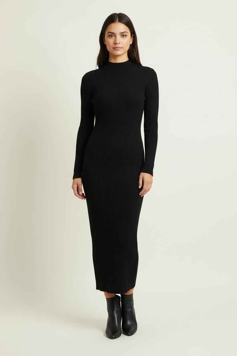 Robe Longue Noire - Taille S/36 de la marque Petite Mendigote | PARAD88425 - Vendu par Paradigme - Image 1