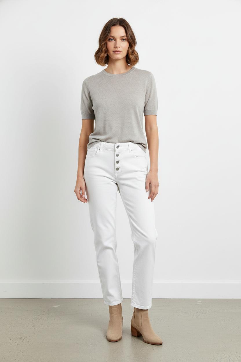 Jean Blanc - Taille L/40 de la marque ba&sh | PARAD88446 - Vendu par Paradigme - Image 1