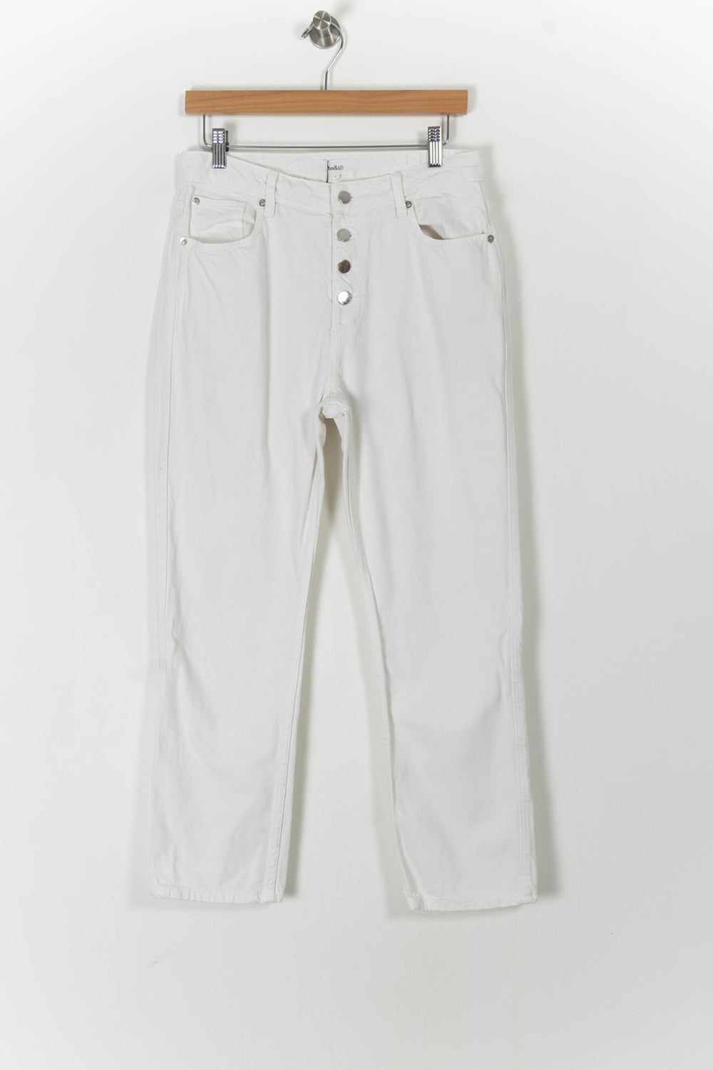 Jean Blanc - Taille L/40 de la marque ba&sh | PARAD88446 - Vendu par Paradigme - Image 2