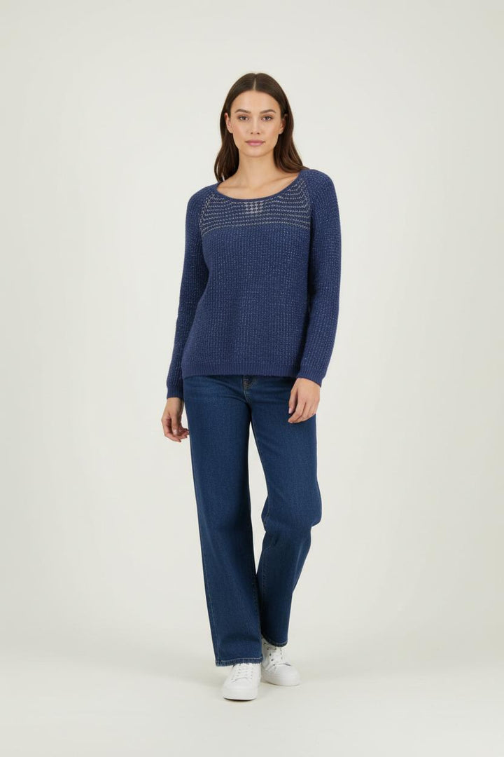Pull Bleu - Taille L/40 de la marque Gerard Darel | PARAD88455 - Vendu par Paradigme - Image 1