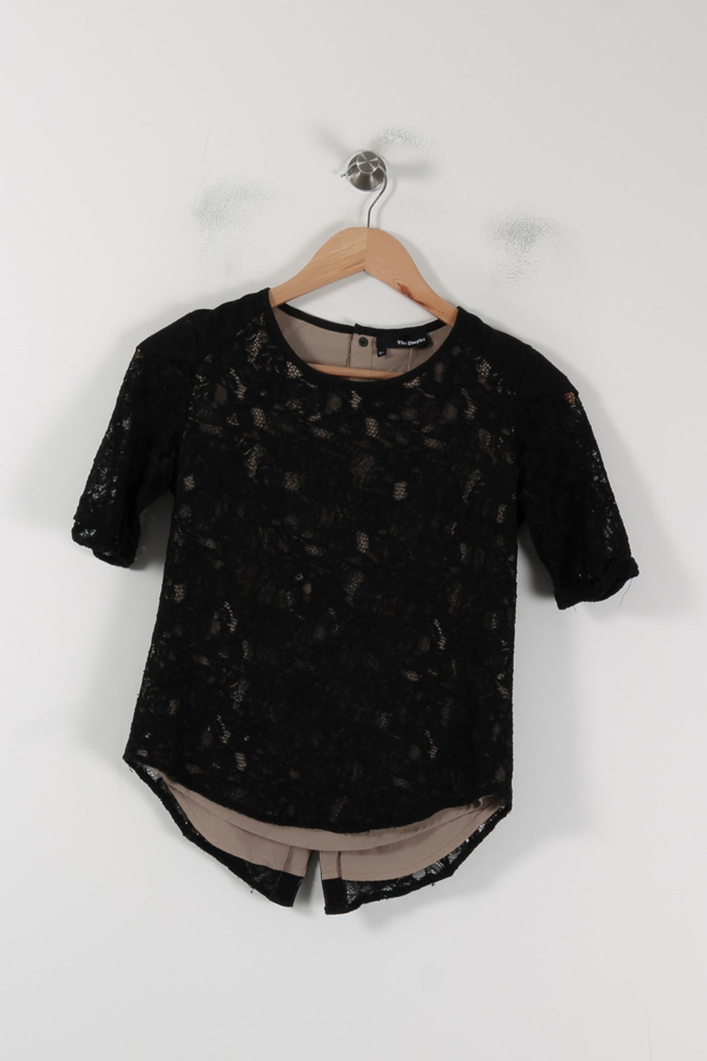Blouse Noire - Taille XS/34 de la marque The Kooples | PARAD88457 - Vendu par Paradigme - Image 2