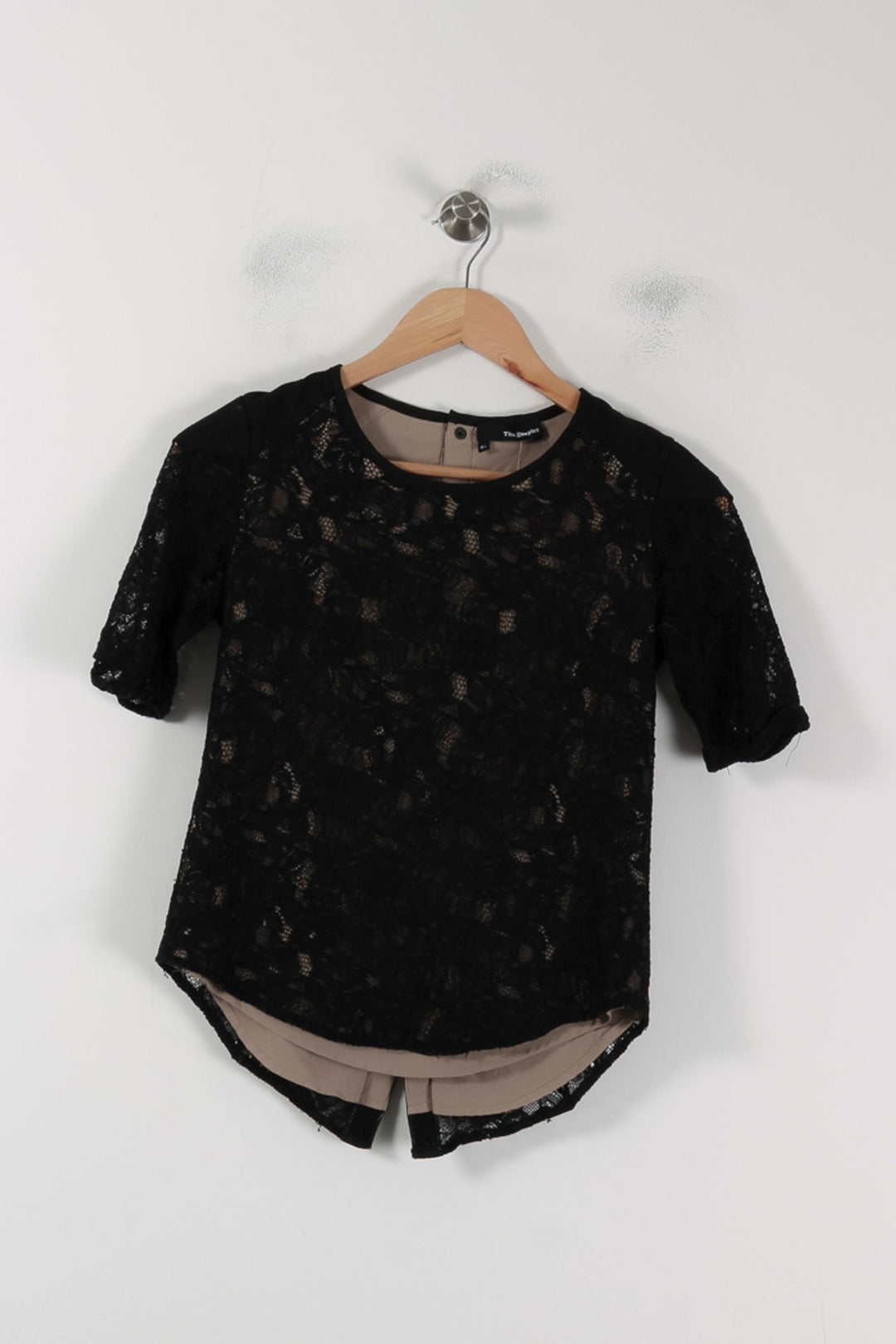 Blouse Noire - Taille XS/34 de la marque The Kooples | PARAD88457 - Vendu par Paradigme - Image 2