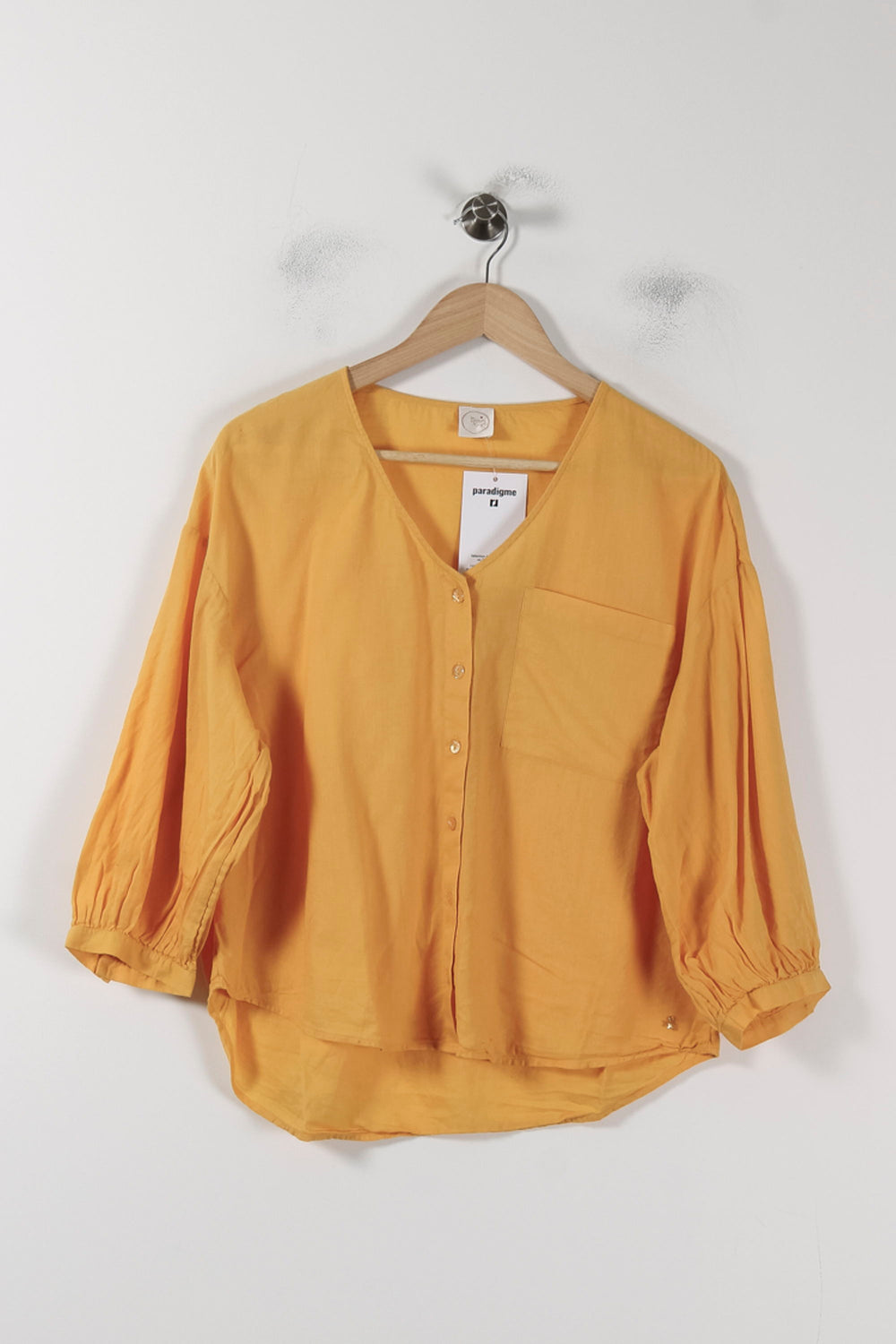 Blouse Jaune - Taille XS/34 de la marque Des petits hauts | PARAD88460 - Vendu par Paradigme - Image 2