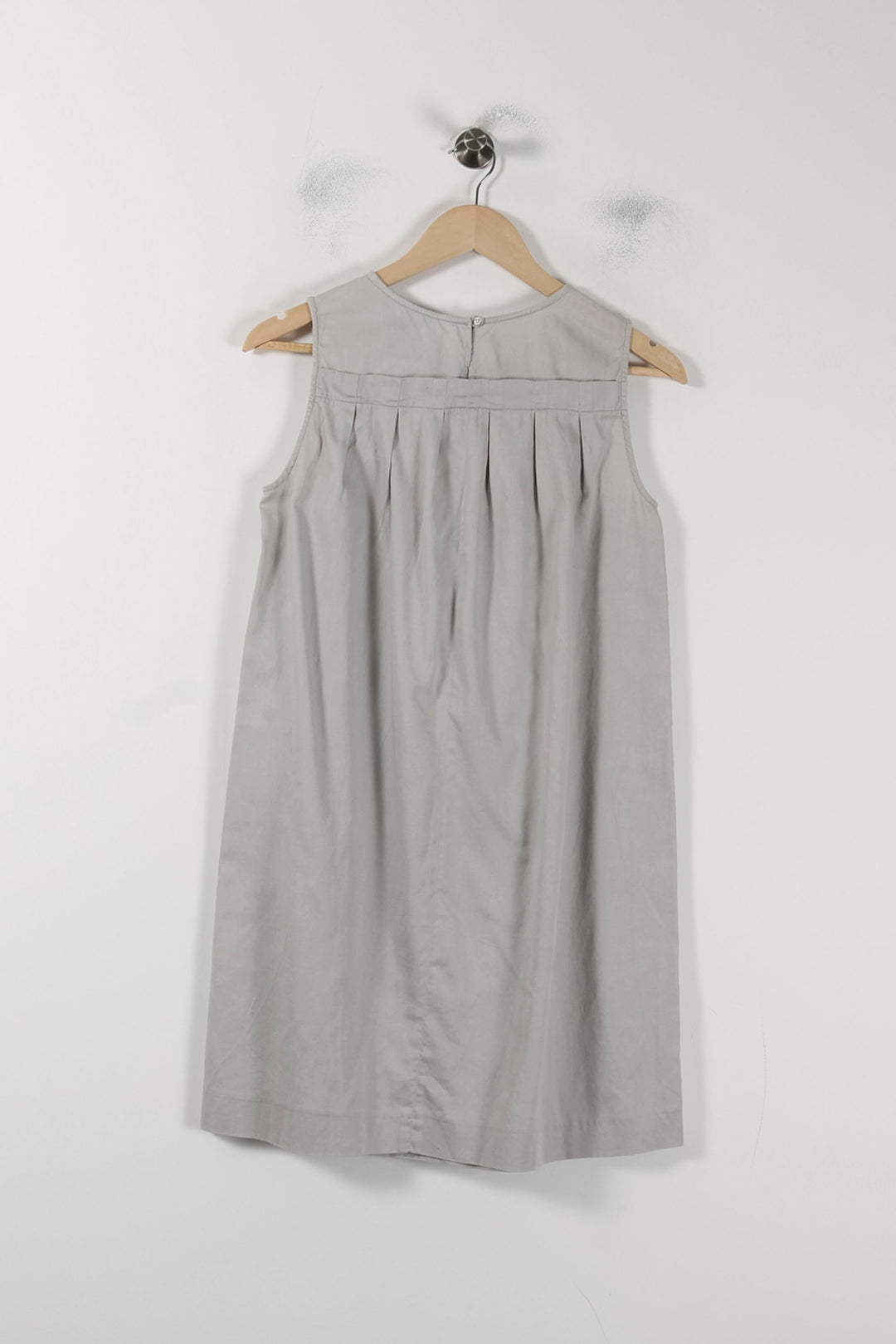 Robe Sans Manches Grise - Taille M/38 de la marque Tara Jarmon | PARAD88466 - Vendu par Paradigme - Image 4