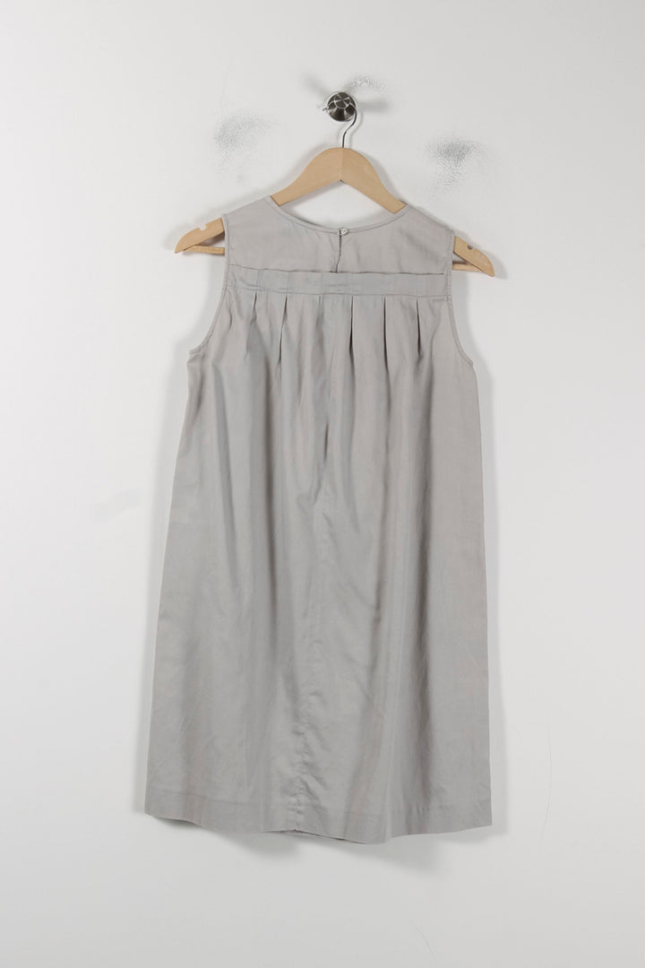Robe Sans Manches Grise - Taille M/38 de la marque Tara Jarmon | PARAD88466 - Vendu par Paradigme - Image 4