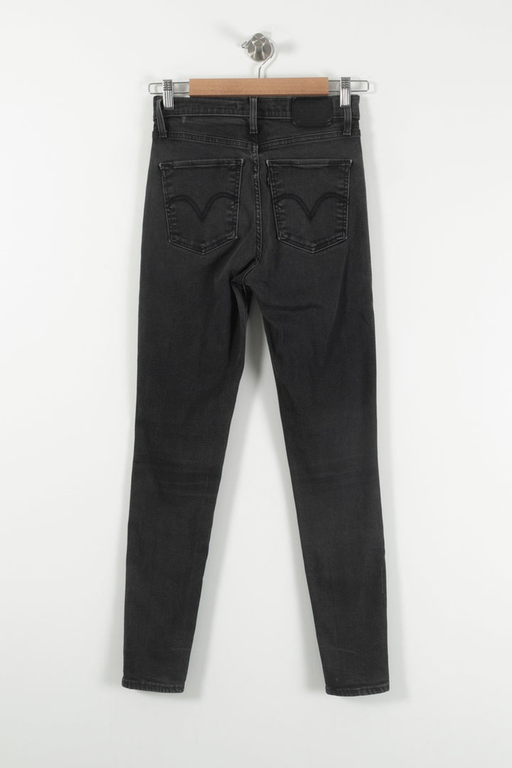 Jean Skinny Noir - Taille M/38 de la marque Levi's | PARAD88478 - Vendu par Paradigme - Image 4
