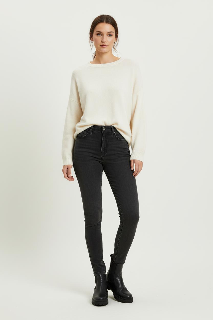 Jean Skinny Noir - Taille M/38 de la marque Levi's | PARAD88478 - Vendu par Paradigme - Image 1