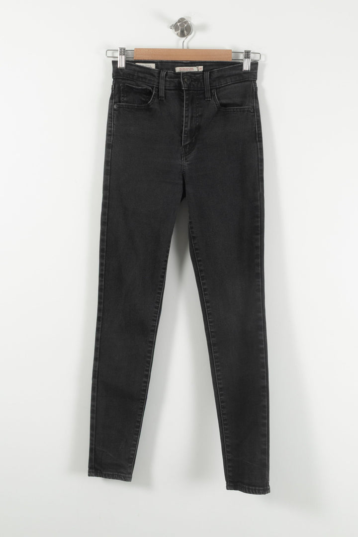 Jean Skinny Noir - Taille M/38 de la marque Levi's | PARAD88478 - Vendu par Paradigme - Image 2
