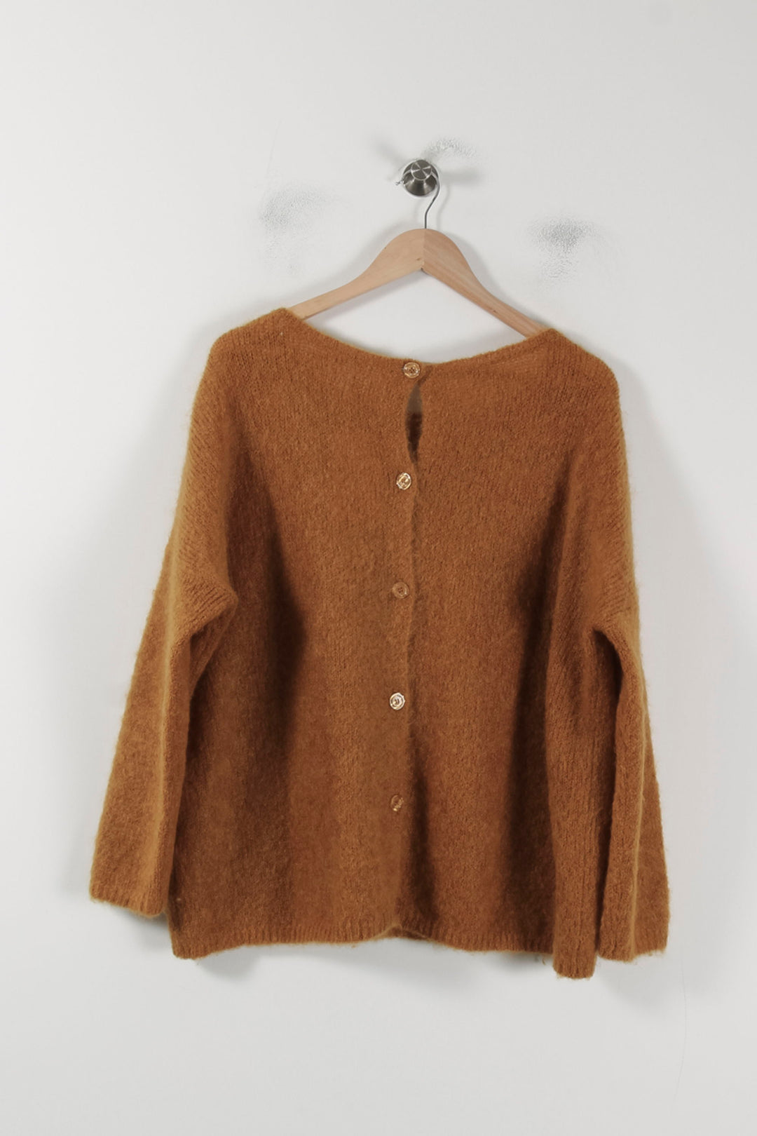 Pull Jaune - Taille M/38 de la marque Des petits hauts | PARAD88486 - Vendu par Paradigme - Image 4