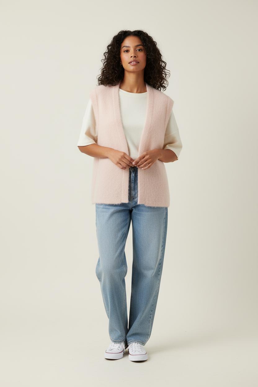Gilet Rose - Taille L/40 de la marque Des petits hauts | PARAD88488 - Vendu par Paradigme - Image 1