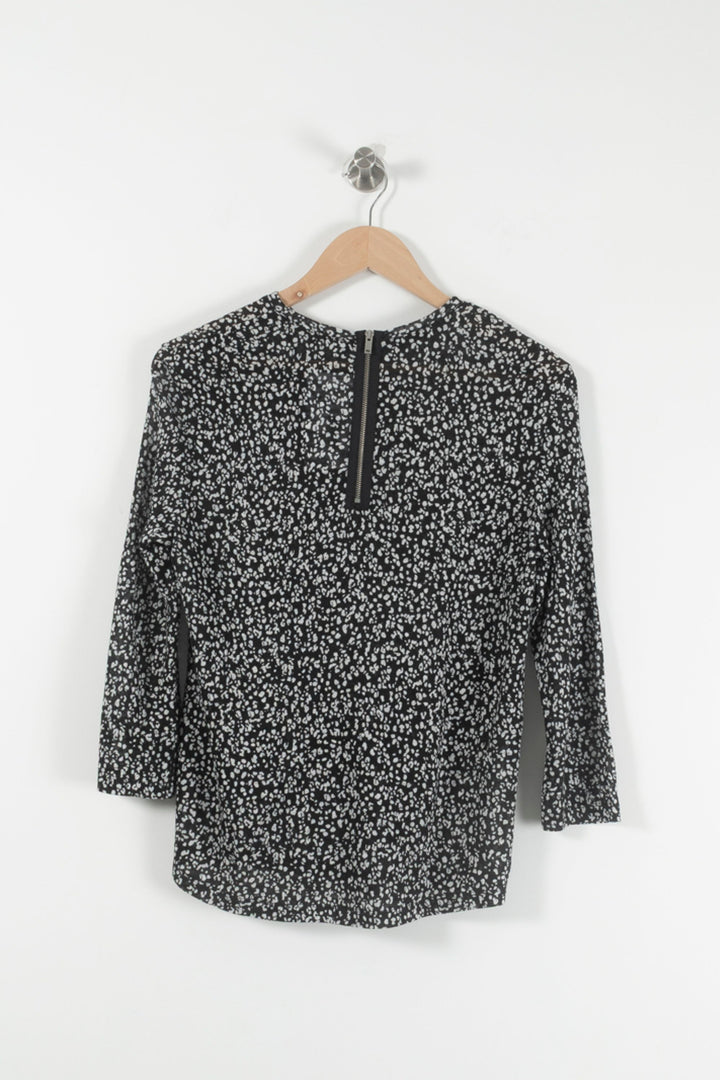 Pull Noir et Blanc - Taille S/36 de la marque IKKS | PARAD88495 - Vendu par Paradigme - Image 4