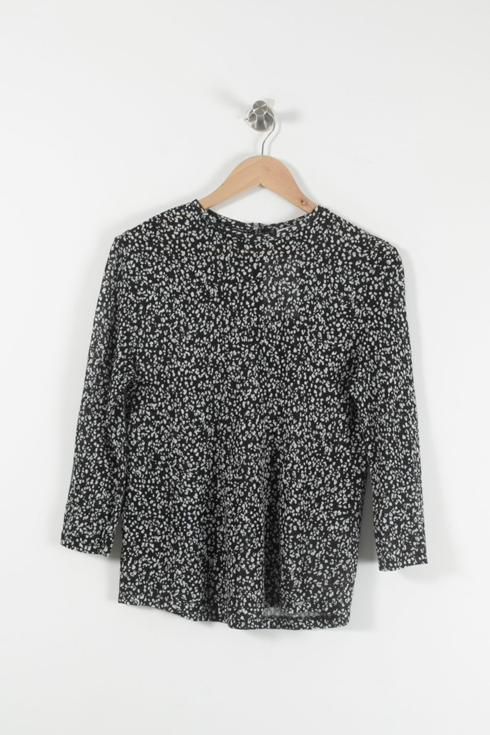 Pull Noir et Blanc - Taille S/36 de la marque IKKS | PARAD88495 - Vendu par Paradigme - Image 2