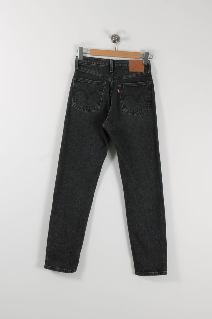 Jean Slim Gris - Taille S/36 de la marque Levi's | PARAD88502 - Vendu par Paradigme - Image 4