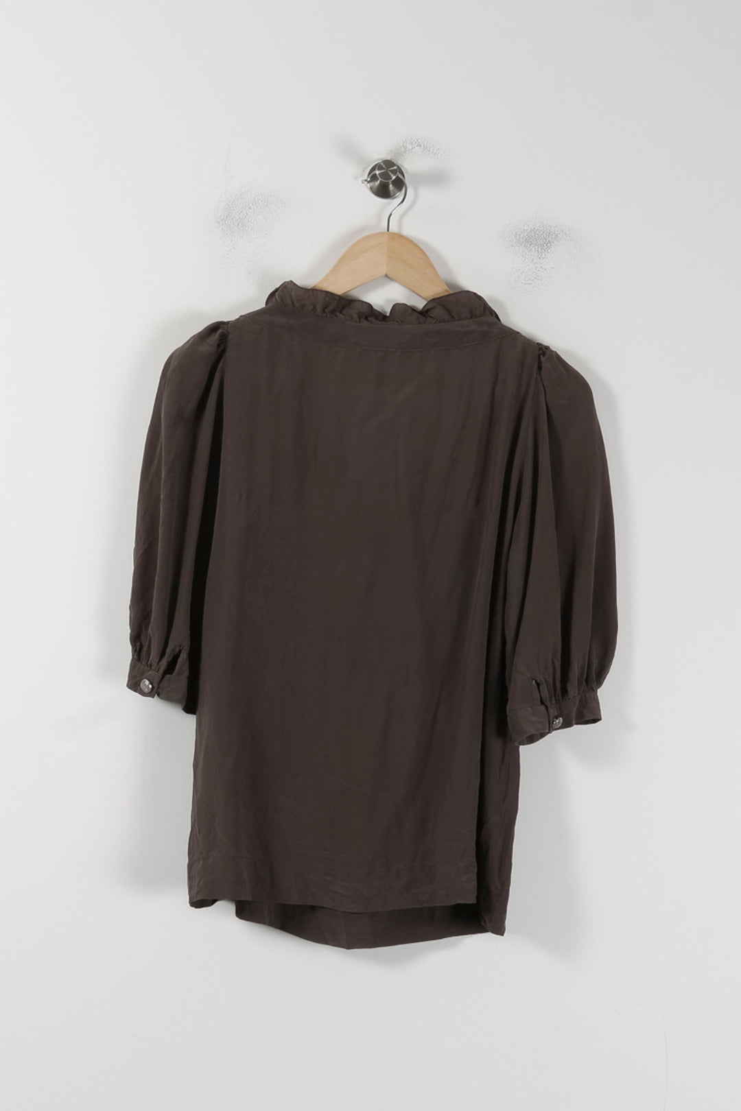 Blouse Marron - Taille L/40 de la marque Maje | PARAD88506 - Vendu par Paradigme - Image 4