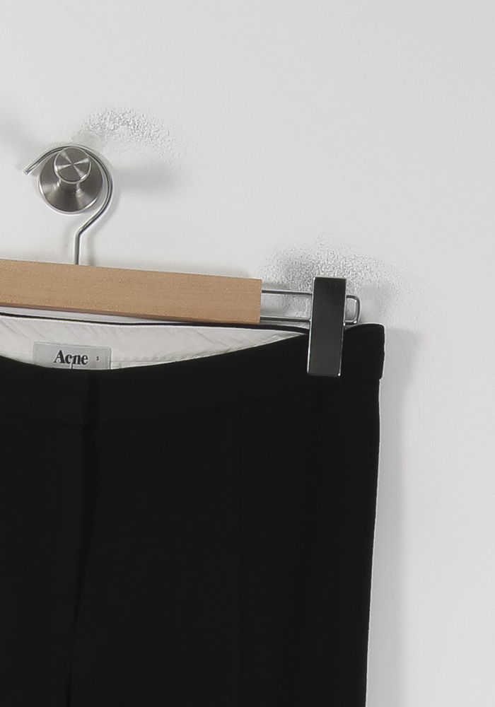 Pantalon Slim Noir - Taille S/36 de la marque Acne Studios | PARAD88508 - Vendu par Paradigme - Image 3