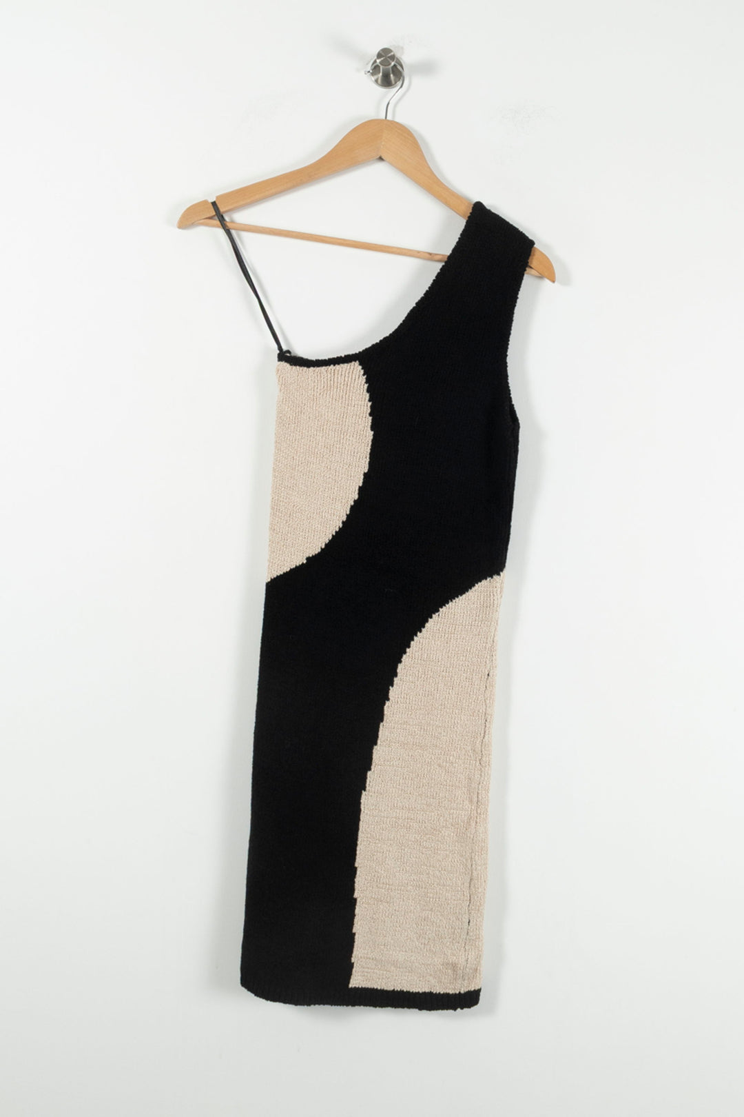 Robe Courte Noire et Beige - Taille S/36 de la marque ZAPA | PARAD88510 - Vendu par Paradigme - Image 4