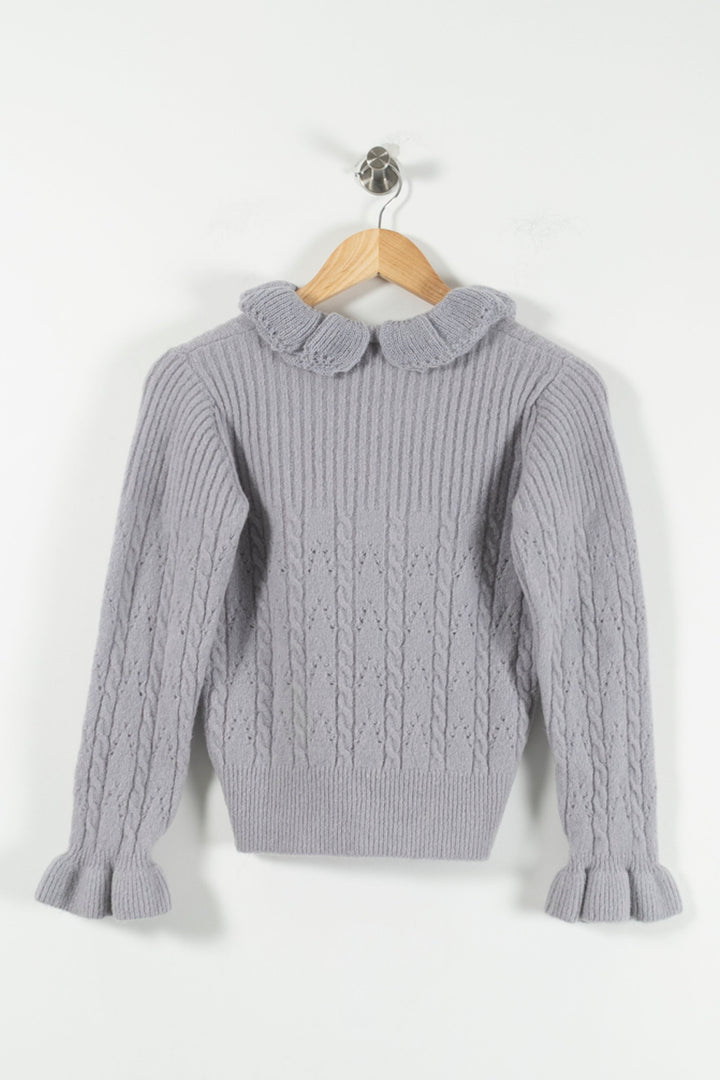 Pull en Laine Gris - Taille S/36 de la marque Rouje | PARAD88511 - Vendu par Paradigme - Image 4