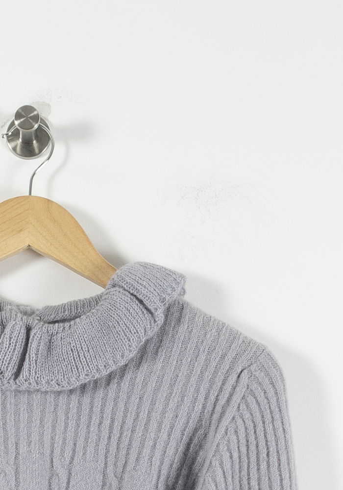 Pull en Laine Gris - Taille S/36 de la marque Rouje | PARAD88511 - Vendu par Paradigme - Image 3