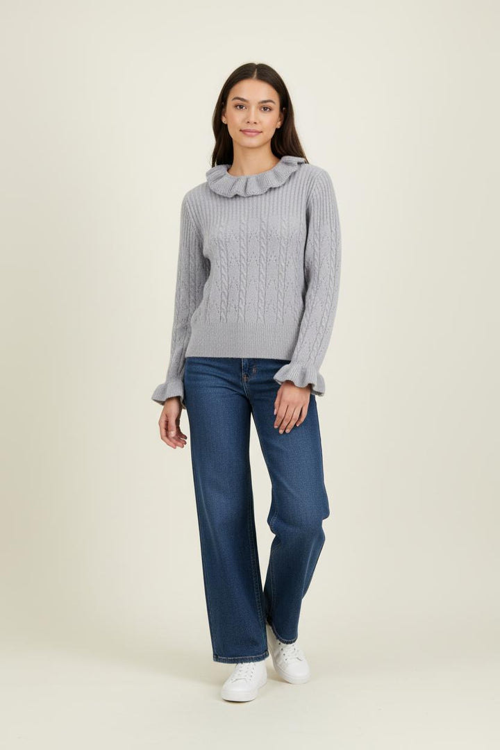 Pull en Laine Gris - Taille S/36 de la marque Rouje | PARAD88511 - Vendu par Paradigme - Image 1