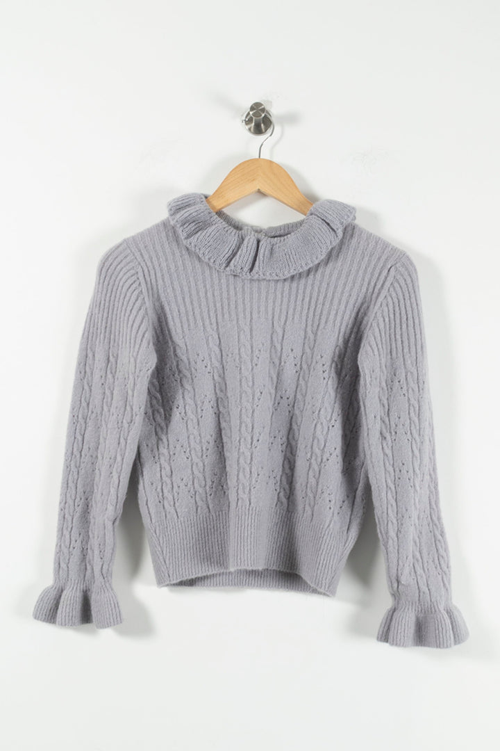 Pull en Laine Gris - Taille S/36 de la marque Rouje | PARAD88511 - Vendu par Paradigme - Image 2