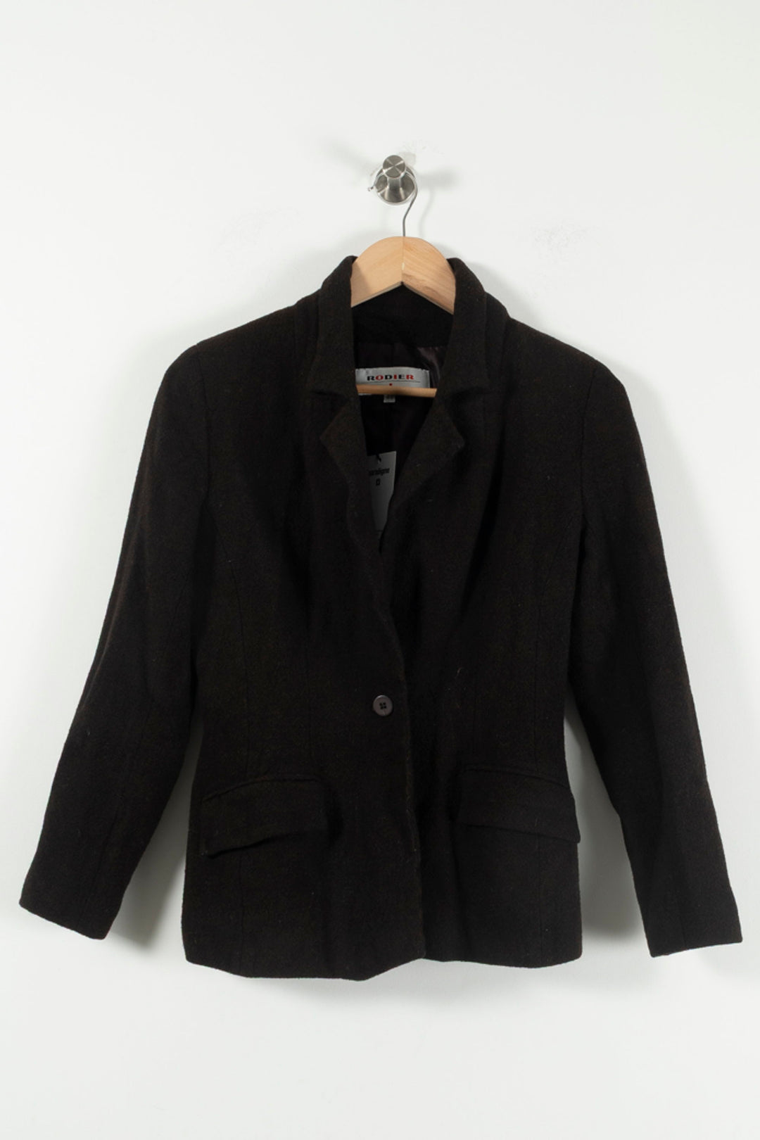 Blazer Marron - Taille L/40 de la marque Rodier | PARAD88512 - Vendu par Paradigme - Image 2