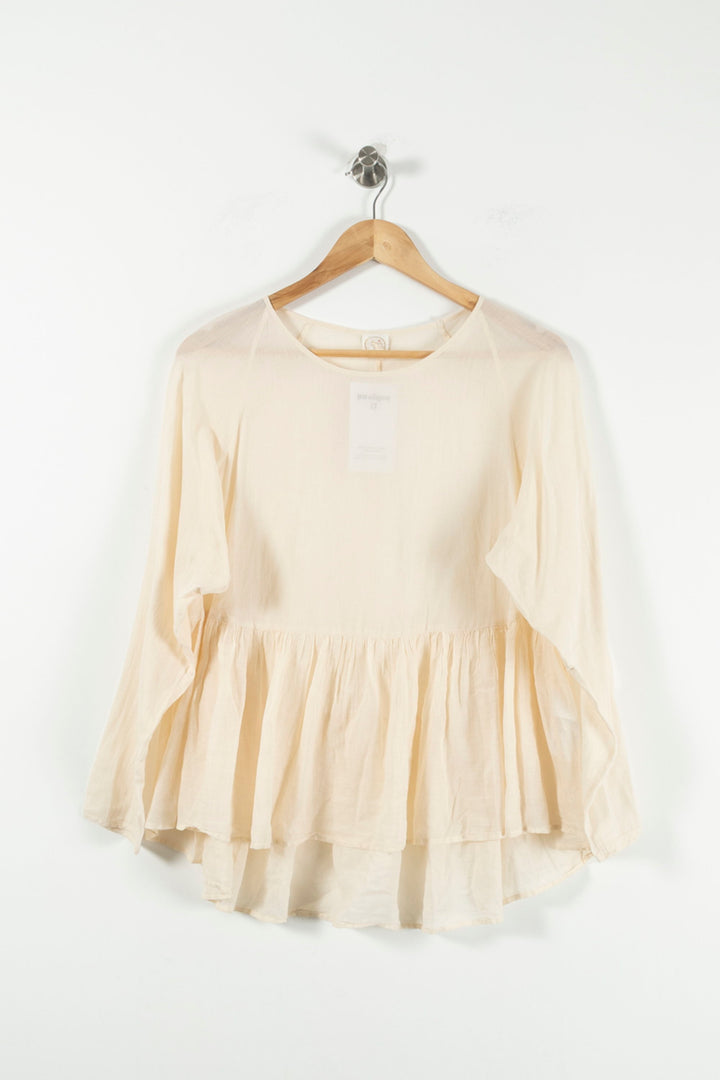 Blouse Jaune - Taille S/36 de la marque Des petits hauts | PARAD88515 - Vendu par Paradigme - Image 2