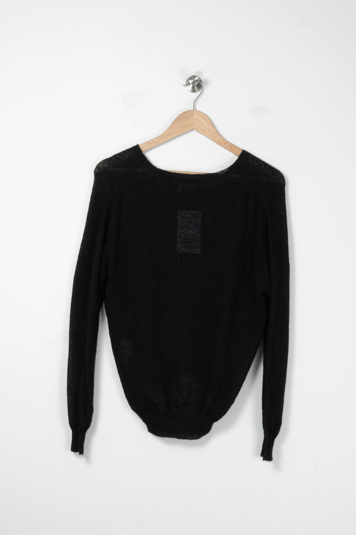 Pull Noir - Taille S/36 de la marque Momoni | PARAD88520 - Vendu par Paradigme - Image 4