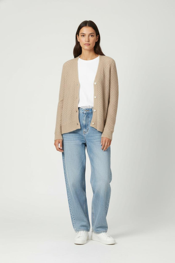 Cardigan Beige - Taille XS/34 de la marque Momoni | PARAD88521 - Vendu par Paradigme - Image 1