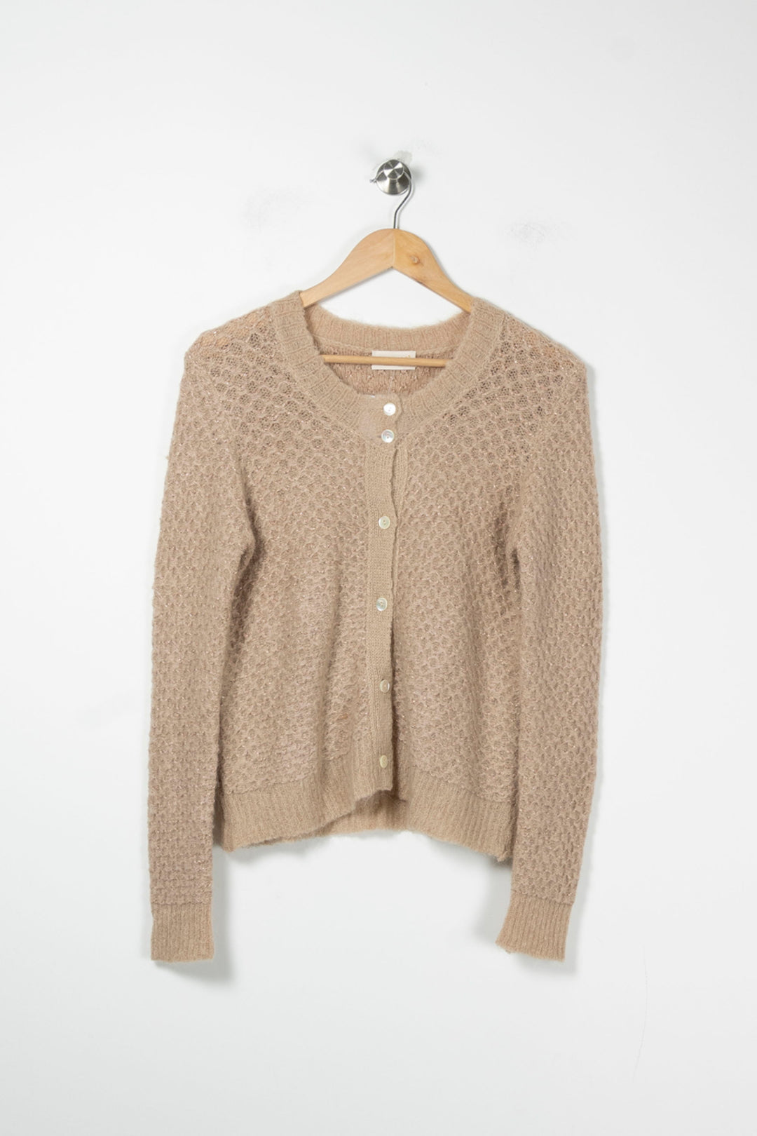 Cardigan Beige - Taille XS/34 de la marque Momoni | PARAD88521 - Vendu par Paradigme - Image 2