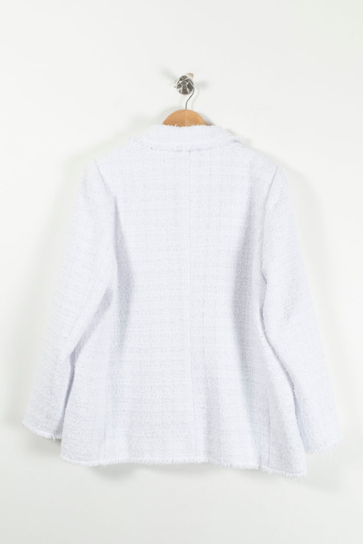 Veste en tweed Blanche - Taille XXXL/46 de la marque Weill | PARAD88532 - Vendu par Paradigme - Image 4