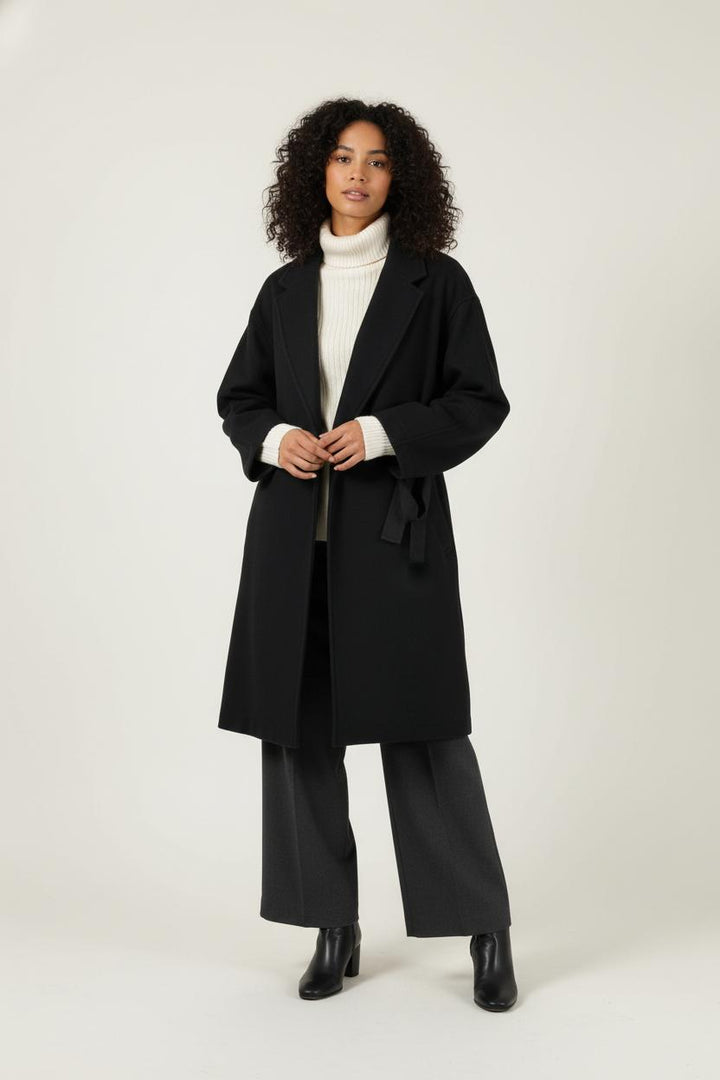 Manteau Noir - Taille M/38 de la marque Sessùn | PARAD88534 - Vendu par Paradigme - Image 1