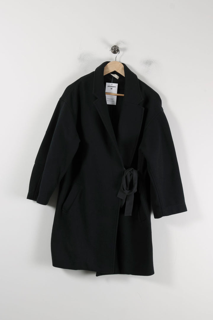 Manteau Noir - Taille M/38 de la marque Sessùn | PARAD88534 - Vendu par Paradigme - Image 2
